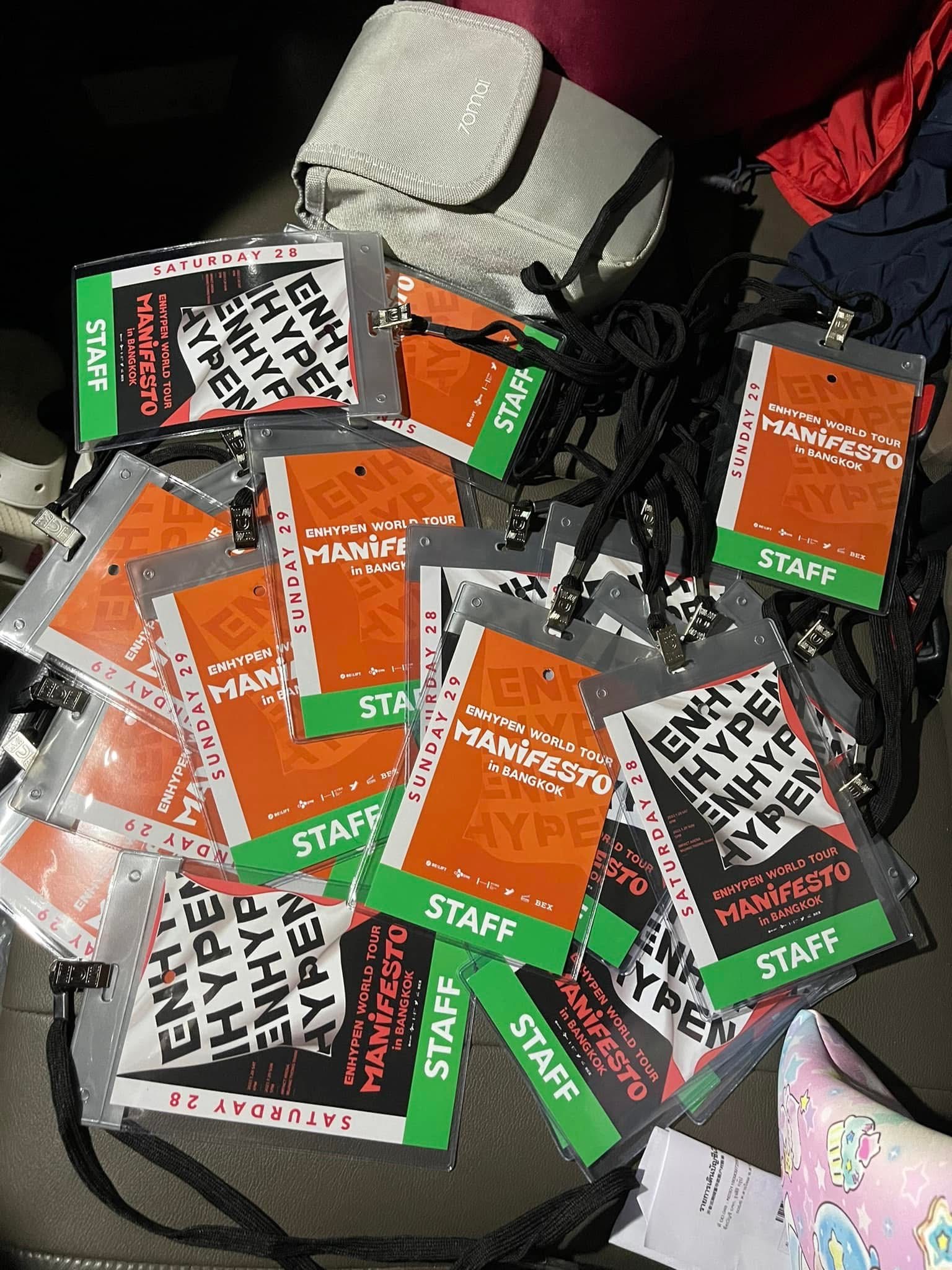 บัตรผ่านทีมงาน Rungsiri Carrental